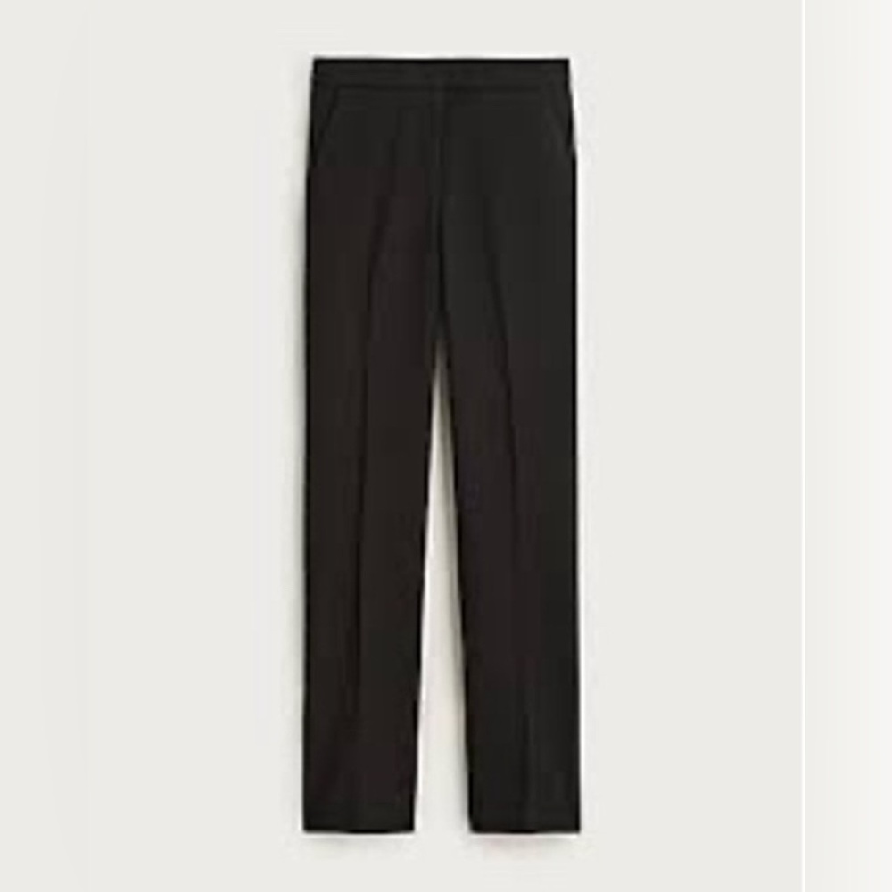 J Crew Kate Classic Black Tailored Trousers NWT - Picture 3 of 6
